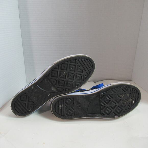 Converse Chuck Taylor All Star Hi Top Shoes Juniors Size 6 Blue GS Gaming Tetris main image 2